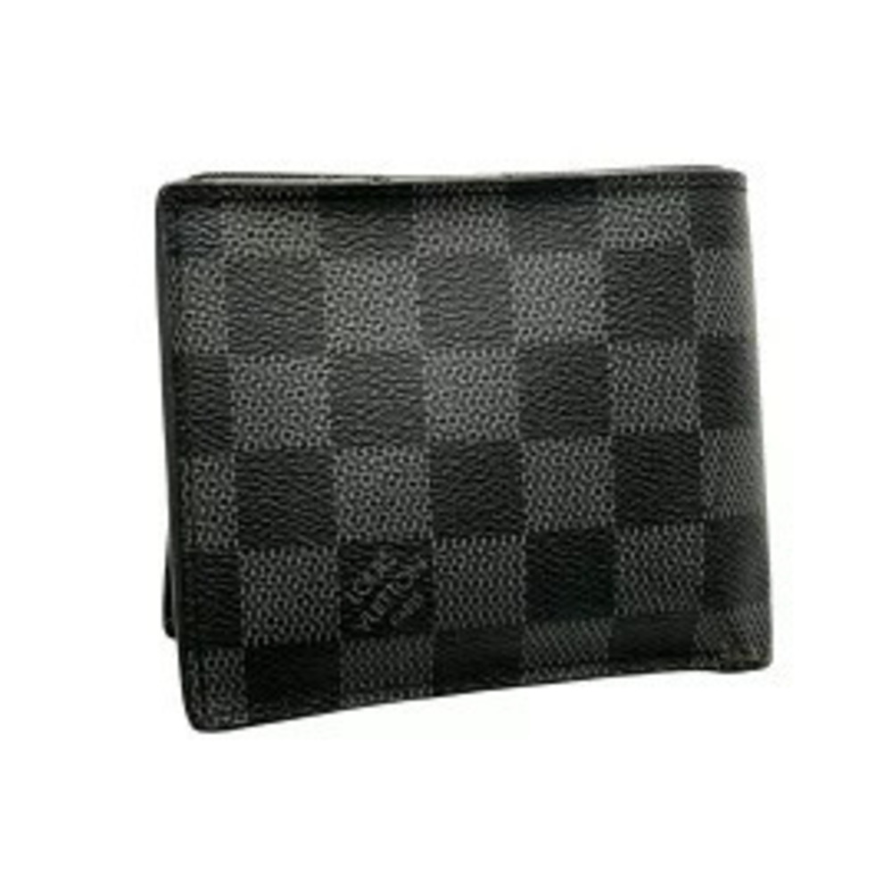 Louis Vuitton Wallet NM fold Portefeuille Bi Marco Black